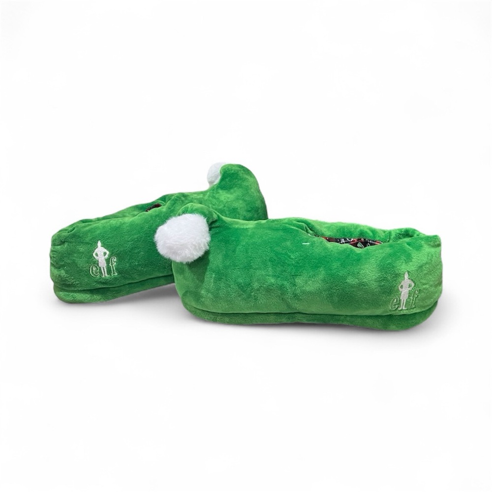 Elf The Movie Big Comfy Slippers Adult Size 13/14 Green